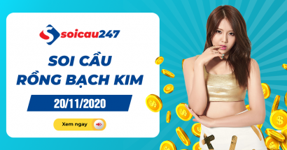 Rồng bạch kim 20/11/2020 - Soi cầu Rồng Bạch Kim XSMB