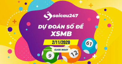 Dự đoán số đề 2/11/2020 - Chốt số đề XSMB hôm nay