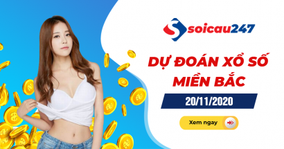 Dự đoán XSMB 20/11/2020 - Dự đoán xổ số miền Bắc thứ 6